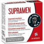 Supramen 20 Capsulas 4 En 1 Potencia Sexual