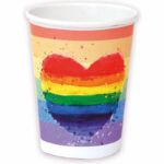 Pride - Set 8 Vasos Bandera Lgbt