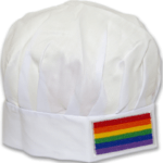 Pride - Gorro Cocinero Con Bandera Lgbt