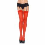 Leg Avenue Medias Rojo